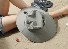 Load image into Gallery viewer, Sun Protection Zone Unisex Lightweight Adjustable Outdoor Booney Hat (100 SPF, UPF 50+)