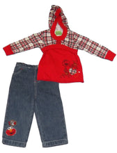 Load image into Gallery viewer, Sesame Street Little Girls' Elmo Toddler Girls 2 Piece Set '' I Love Elmo''