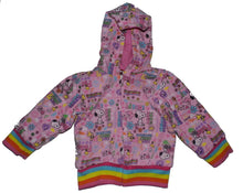 Load image into Gallery viewer, Snoopy Infant Girls 2pc Reversible Jacket Set ''Flower Power'' (12Mos)