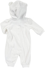 Load image into Gallery viewer, Carter's Baby Girls' Velour Hooded Jumpsuit