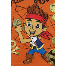 Load image into Gallery viewer, Disney Jake the Pirate Toddler Orange T-Shirt 7J6903