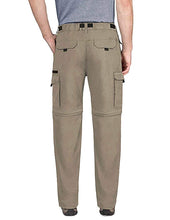 Load image into Gallery viewer, BC Clothing Mens Convertible Lightweight Comfort Stretch Cargo Pants or Shorts