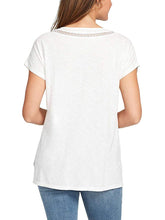 Load image into Gallery viewer, Gloria Vanderbilt Ladies' Embroidered Top (Crystal White, Medium)