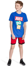 Load image into Gallery viewer, NIKE Boys' Dry Just Do It Tape Graphic Tee
