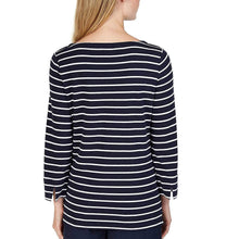 Load image into Gallery viewer, Nautica Women's 3/4 Cuffed Sleeve Chambray Casual Top