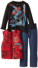 Load image into Gallery viewer, Marvel Boys' Spider-Man Three-Piece Set