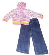 Load image into Gallery viewer, Snoopy Infant Girls 2pc Reversible Jacket Set ''Flower Power'' (12Mos)