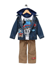 Load image into Gallery viewer, Thomas the Train 3pc Set with Denim Jacket - Toddler