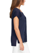 Load image into Gallery viewer, Gloria Vanderbilt Ladies V-Neck Embroidered Cotton Top