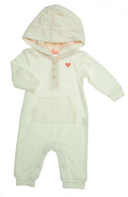 Load image into Gallery viewer, Carter's Baby Girls' Fleece Eared Romper (Baby) - Ivory