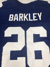 Load image into Gallery viewer, NIKE Saquon Barkley New York Giants Team Color Youth Game Jersey