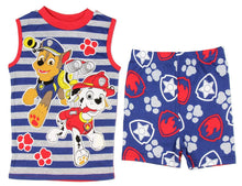 Load image into Gallery viewer, Paw Patrol Little Boys 2 Piece Tank & Short Pajama Set