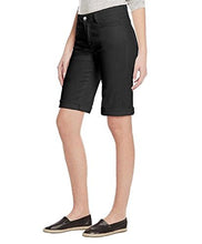 Load image into Gallery viewer, Buffalo David Bitton Womens Cuffed Bermuda Shorts