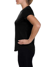 Load image into Gallery viewer, Kirkland Signature Women's Ladies' Striped Active Yoga Tee