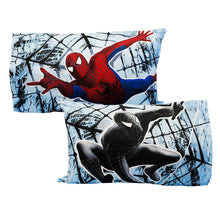 Load image into Gallery viewer, Spiderman 3 Double Trouble Full Size Bedding Sheet Set