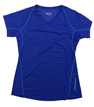 Load image into Gallery viewer, Kirkland Signature Women's Ladies' Striped Active Yoga Tee