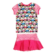 Load image into Gallery viewer, Dreamwave Girls Disney Minnie Mouse Rash Guard Set