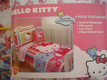 Load image into Gallery viewer, Hello Kitty 4pc Toddler Bedding Set