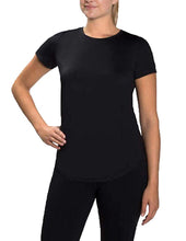 Load image into Gallery viewer, Kirkland Signature Women's Ladies' Striped Active Yoga Tee
