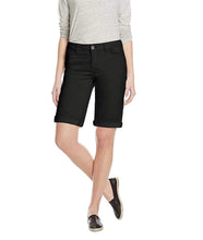 Load image into Gallery viewer, Buffalo David Bitton Womens Cuffed Bermuda Shorts