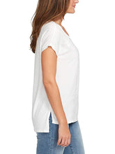 Load image into Gallery viewer, Gloria Vanderbilt Ladies' Embroidered Top (Crystal White, Medium)