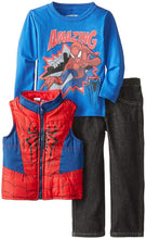 Load image into Gallery viewer, Marvel Boys' Spider-Man Three-Piece Set