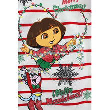 Load image into Gallery viewer, Nick Jr. Dora the Explorer "Merry Christmas" Red Layered T-Shirt 2T-4T