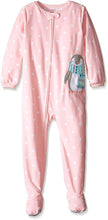 Load image into Gallery viewer, Carter's Little Girls' Dotted Footie (Toddler)