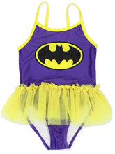 Load image into Gallery viewer, Warner Bros. Girls' Batgirl Toddler Swimsuit