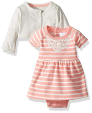 Load image into Gallery viewer, Carter's Baby Girls' Dress Sets 121h130, Pink NB