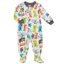 Load image into Gallery viewer, Carter's Toddler Footed Fleece Sleeper - Dinosaur Print-4T