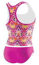 Load image into Gallery viewer, Speedo Girl's Sporty Splice Tankini 2 Piece Swimsuit