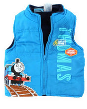 Load image into Gallery viewer, Thomas The Train Little Boys&#39; Toddler 3pc Vest Set Right on Time Blue
