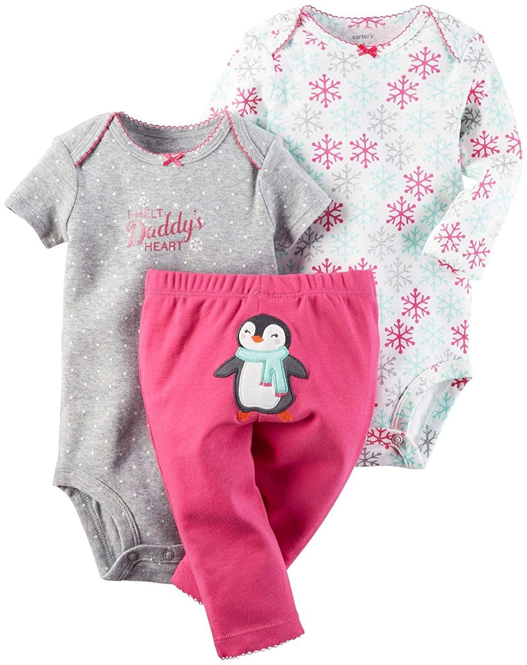 Carter's Baby Girls Take Me Away 3-Piece Little Character Set