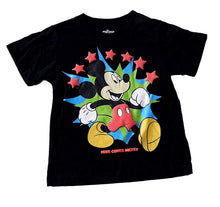 Load image into Gallery viewer, Disney Mickey Mouse Little Boys' Toddler Black Short Sleeve T Shirt
