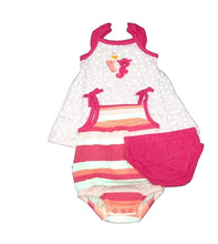 Load image into Gallery viewer, Just One You Made By Carter's Infant Girls 3pc Seahorse Love Set
