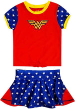Load image into Gallery viewer, Dreamwave Girls DC Comics Rash Guard Set
