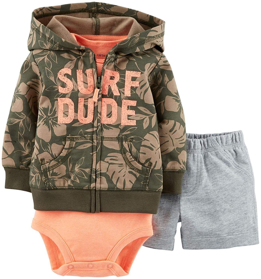 Carter's Baby Boys' 3-Piece Cardigan Set