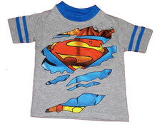 Load image into Gallery viewer, Dc Comics Little Boys' Superman Toddler Short Sleeve Tee Shirt
