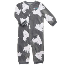 Load image into Gallery viewer, Carter's Baby-Boys Infant Polar Bear One Piece Snap Fleece Coverall Size 6Mos
