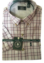 Load image into Gallery viewer, G.H. Bass &amp; Co....... Men's Short Sleeve Madawaska Plaid Trail Shirt

