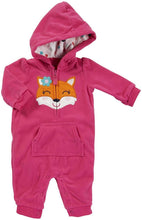 Load image into Gallery viewer, Carter's Baby Girls' Infant Jumpsuit Hot Pink
