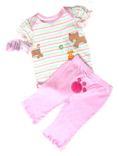 Load image into Gallery viewer, Bon Bebe 3Pc Baby Girls Set Size 3-6Mos
