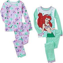 Load image into Gallery viewer, Disney Ariel Big Girls 2 Pack Pajamas
