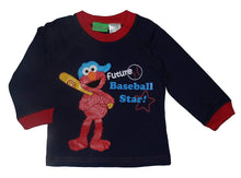 Load image into Gallery viewer, Elmo Toddler Boys Shirt ''Future Baseball Star '' (4T)
