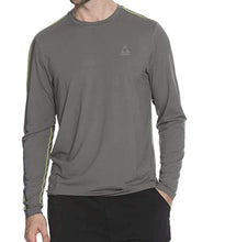 Load image into Gallery viewer, Gerry Men’s Long Sleeve Sun Protection Tee (Gray, L)
