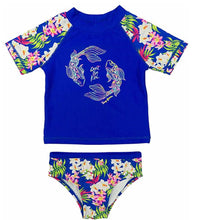 Load image into Gallery viewer, Tommy Bahama Girls&#39; 2-Piece Rashguard and Swim Bottoms Set
