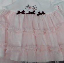 Load image into Gallery viewer, First Hugs Baby Girls' Newborn and Infant Girls 2 Piece Pink Dress Set
