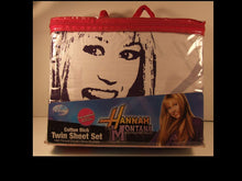 Load image into Gallery viewer, Disney Hannah Montana Ready to Rock Twin Sheet Set
