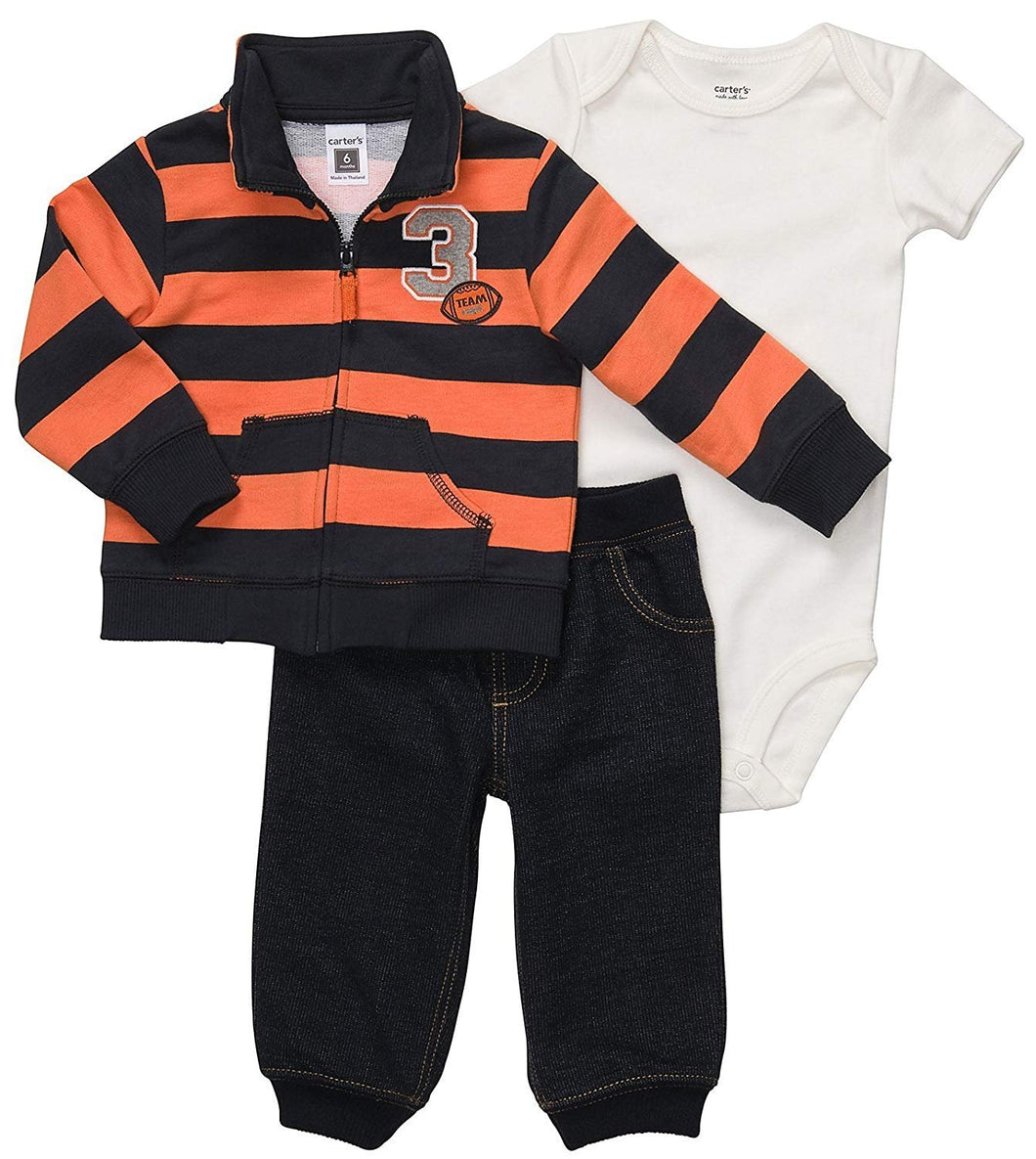 Carter's Baby Boy's 3-Piece Quick & Cute Combo